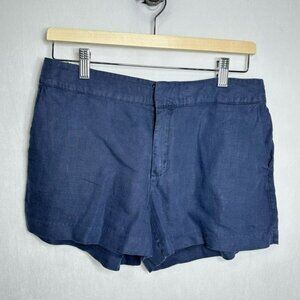 Michael Stars NAVY linen classic short - Medium